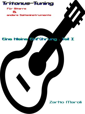 cover image of Tritonus-Tuning für Gitarre & andere Saiteninstrumente